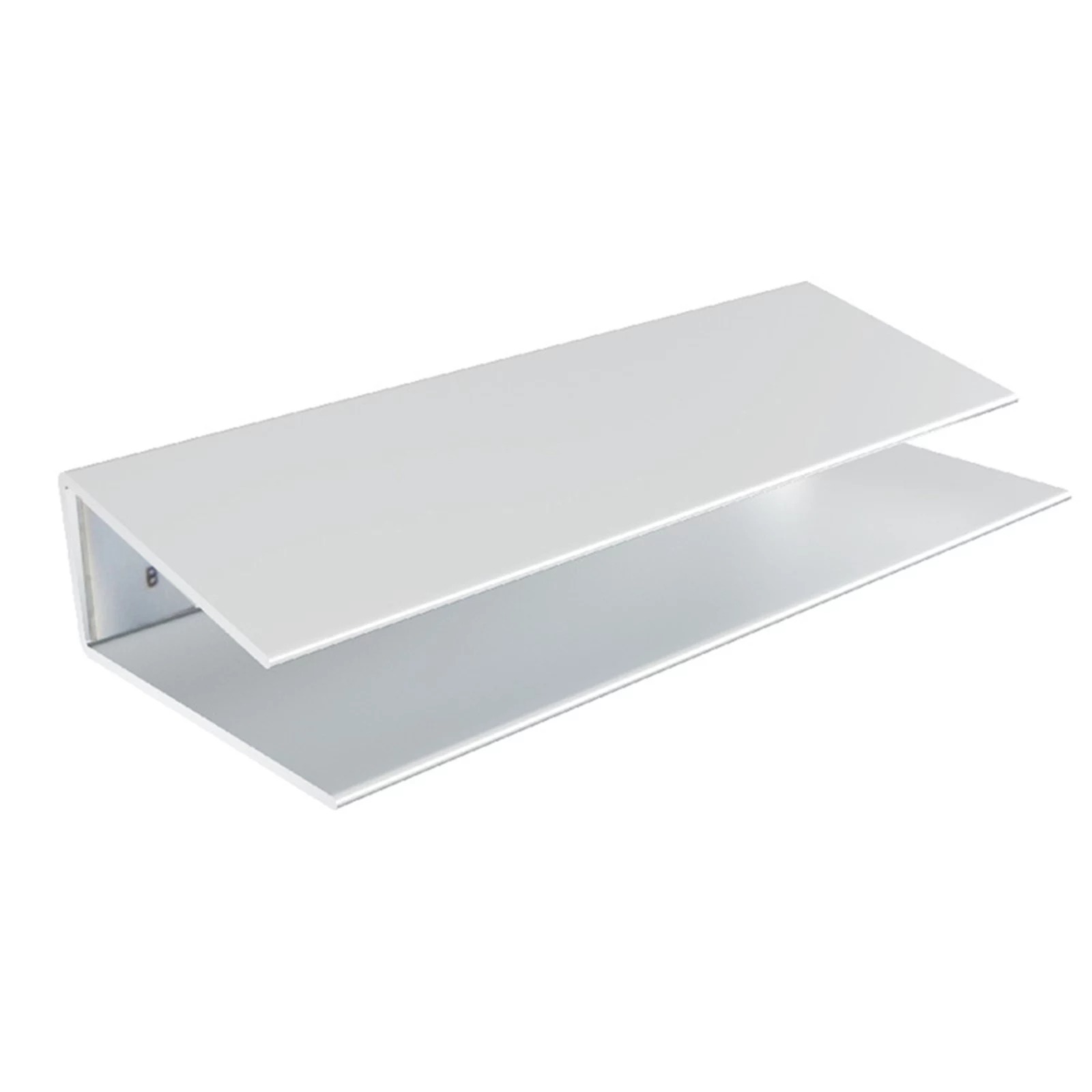 glass shelf lighting