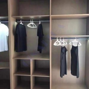 LED wardrobe rail lights 