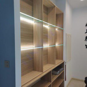 LED glass shelf light 