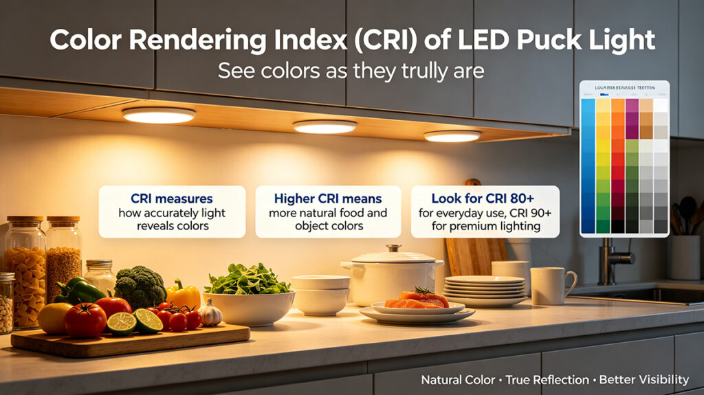 choose LED puck lights